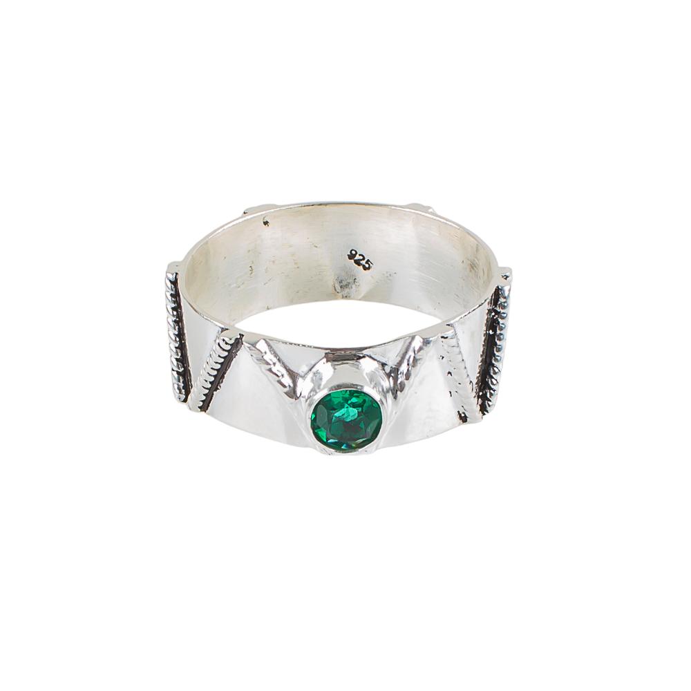 Chrome Diopside Gemstone 925 Sterling Silver Jewelry Handmade Ring For Men Gift RR-15-3