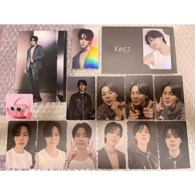 BTS JIMIN FACE OFFICIAL PHOTO CARD JPFC Hologram Universal Music