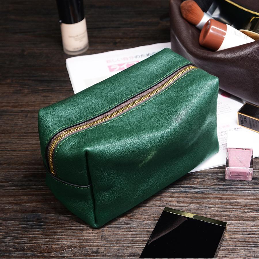 

Wash bag, new travel men s large-capacity high-luxury leather niche soft storage bag, portable women s cosmetic bag