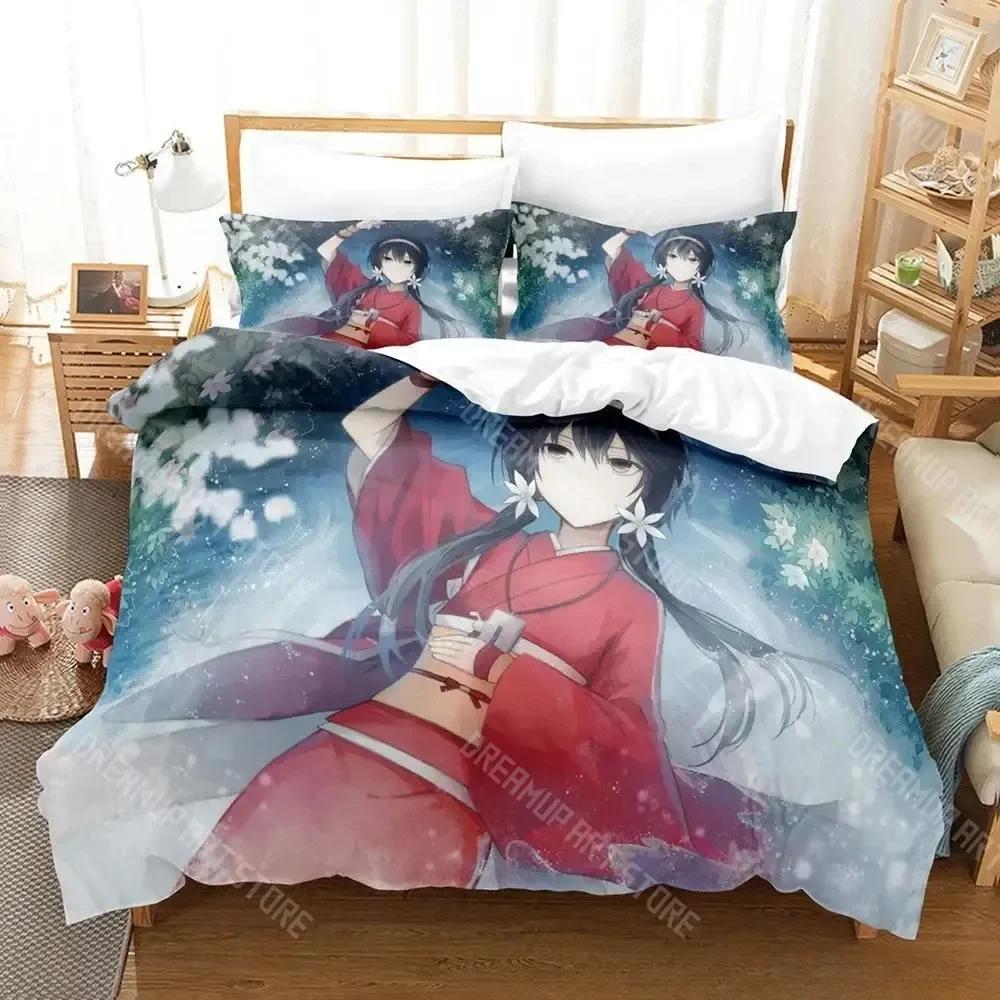 3D Print Bungou Stray Dogs S4 Bedding Set Single Twin Full Queen King Size Bed Set Adult Kid Bedroom Duvetcover Sets Anime Bed