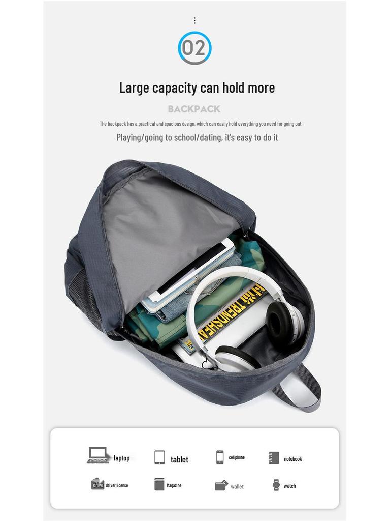 2022 Summer Outdoor Sports Backpack - Lightweight, Large Capacity, Foldable