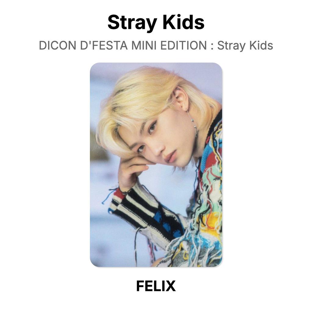Stray Kids DICON D'FESTA MINI EDITION : Offizielle Stray Kids Fotokarte