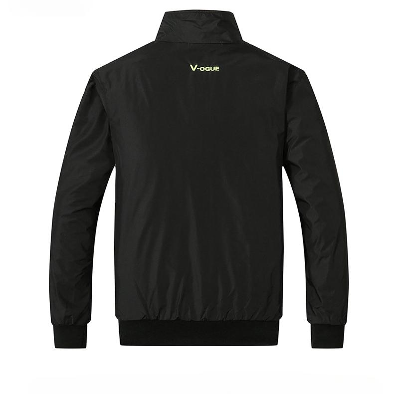 Spring and Autumn Men's Double-sided Coat Work Suit Casual Sports Loose Jacket