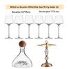 Crystal Glass Wine Decanter Set