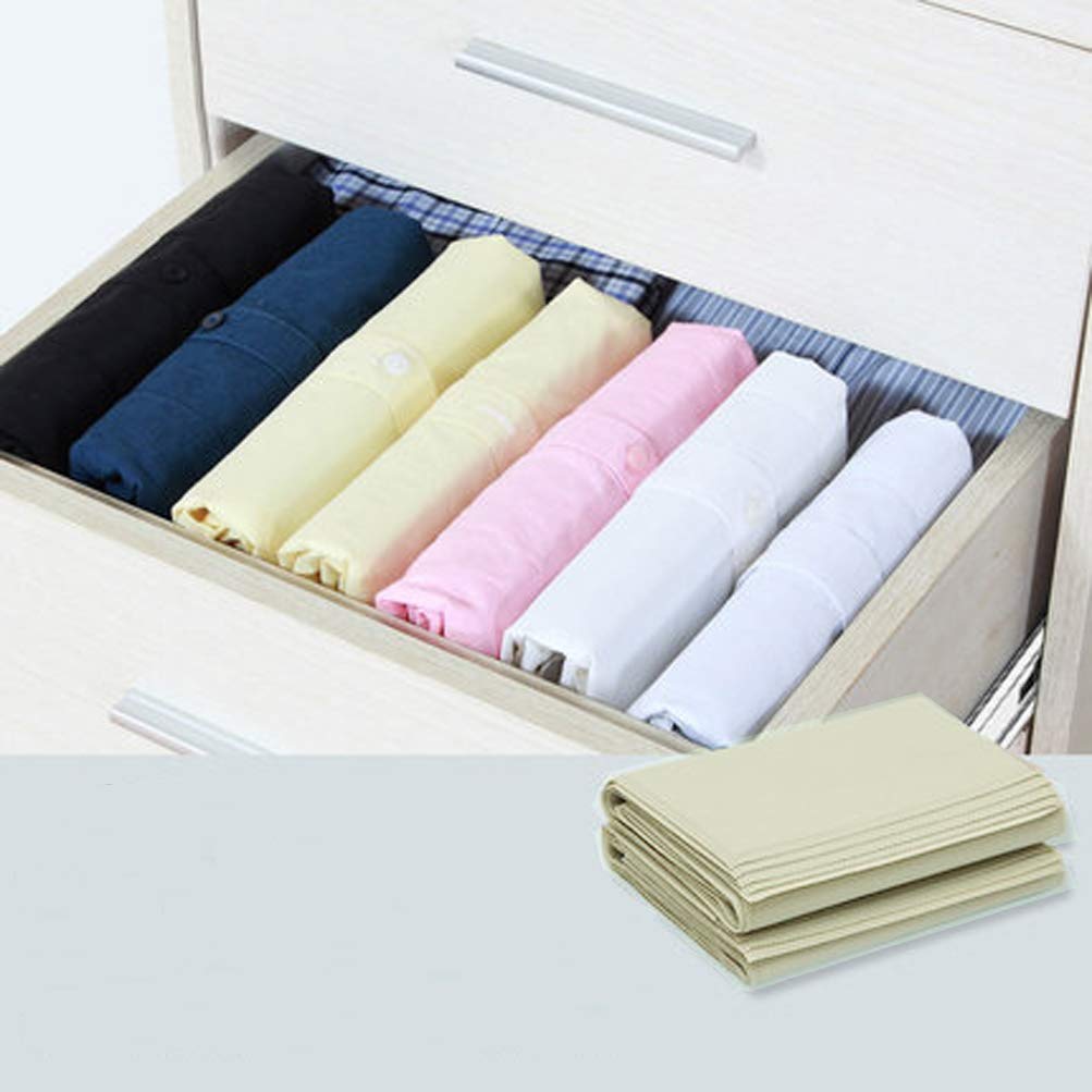 Coralpearl Clothes Folding Quick Clothes Laundry Clothes Organizes and Prevents Clothes Folder Folding Convenient Storage for Long Sleeve Board,