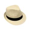 Sun Hat Women'S Sun Protection British Retro Paper Cloth Straw Hat Panama Hat