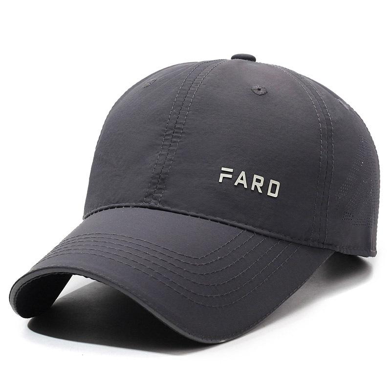 Summer Embroidery Letter Baseball Cap Sunshade Sunscreen Fashion Breathable Quick Drying Hat Season Men'S Sports Travel Hat