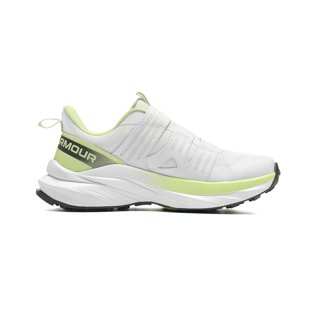 Under Armour Outdoor Comfortable Soft TPU Low-Top Trail Running Shoes Unisex Sneaker White Green 5138004-0114
