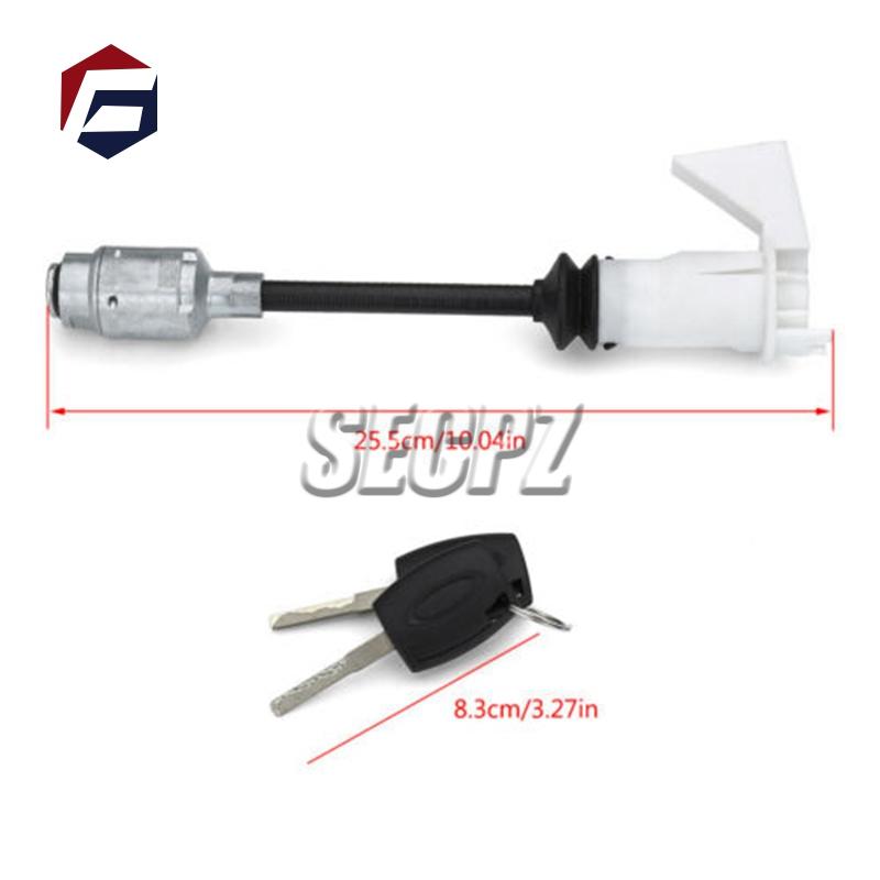 Lange Stange, Motorhaubenentriegelung, Reparatursatz, Schlüsselsatz für Ford Focus MK2 2004–2012, 1343577