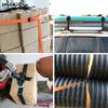 1pcs 5M Cargo Straps With Buckle Tie-Down Belt For Motorcycle Bicycle Metal Tow Rope Strong Ratchet Fixing Belt For Luggage Bag