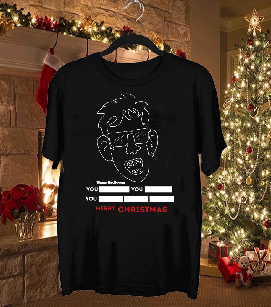 26 NEW Shane MacGowan The Pogues Band Merry Christmas S to 5XL T-shirt TMB4262 Unisex T-Shirt XL