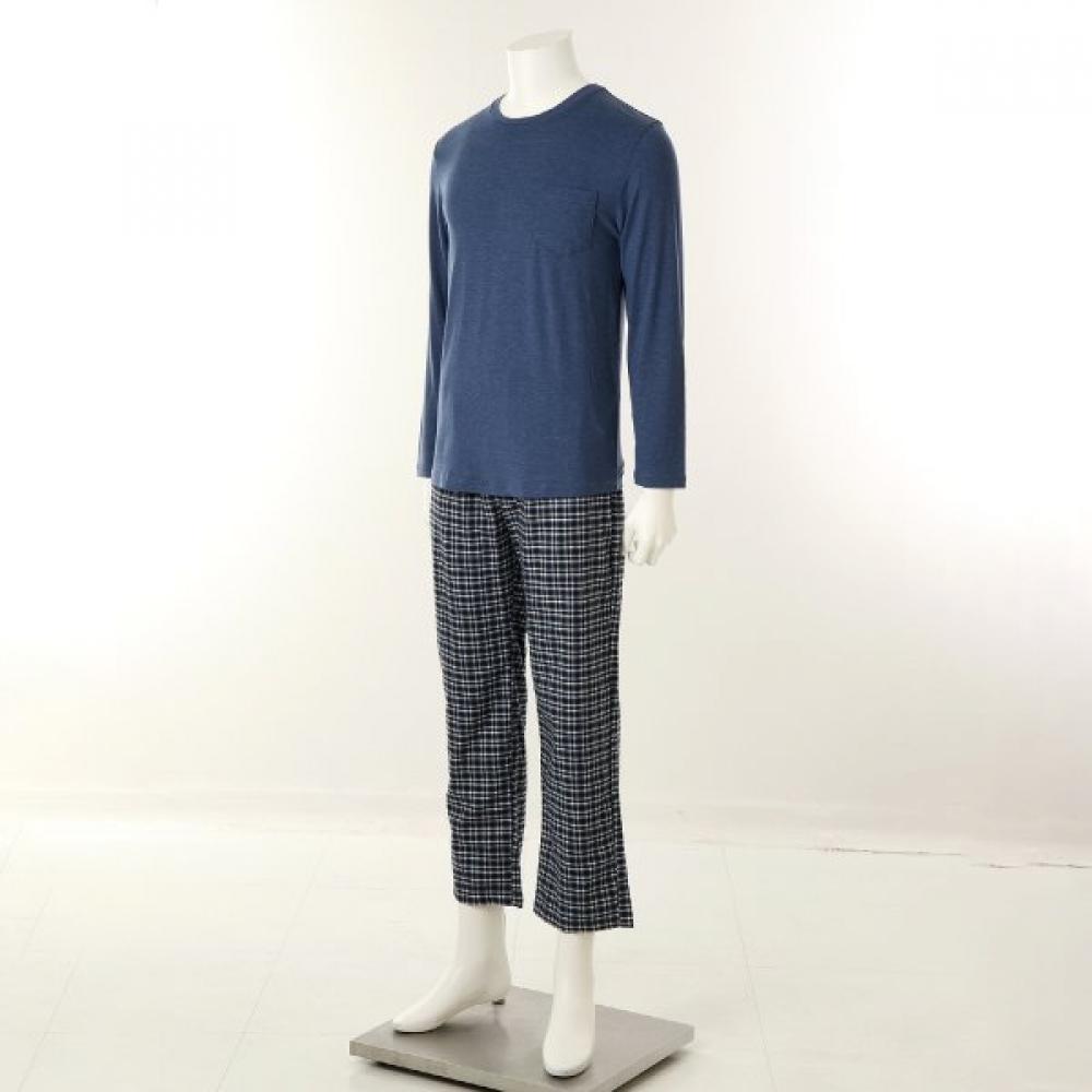Wacoal Solid Check Men S Loungewear Set wpa554mS+wpa554mp