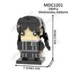 Horror Series Characters MOC Building Blocks Creative Movie Cartoon Mythic Action Figure Model DIY Assembly Bricks Toys For Kids