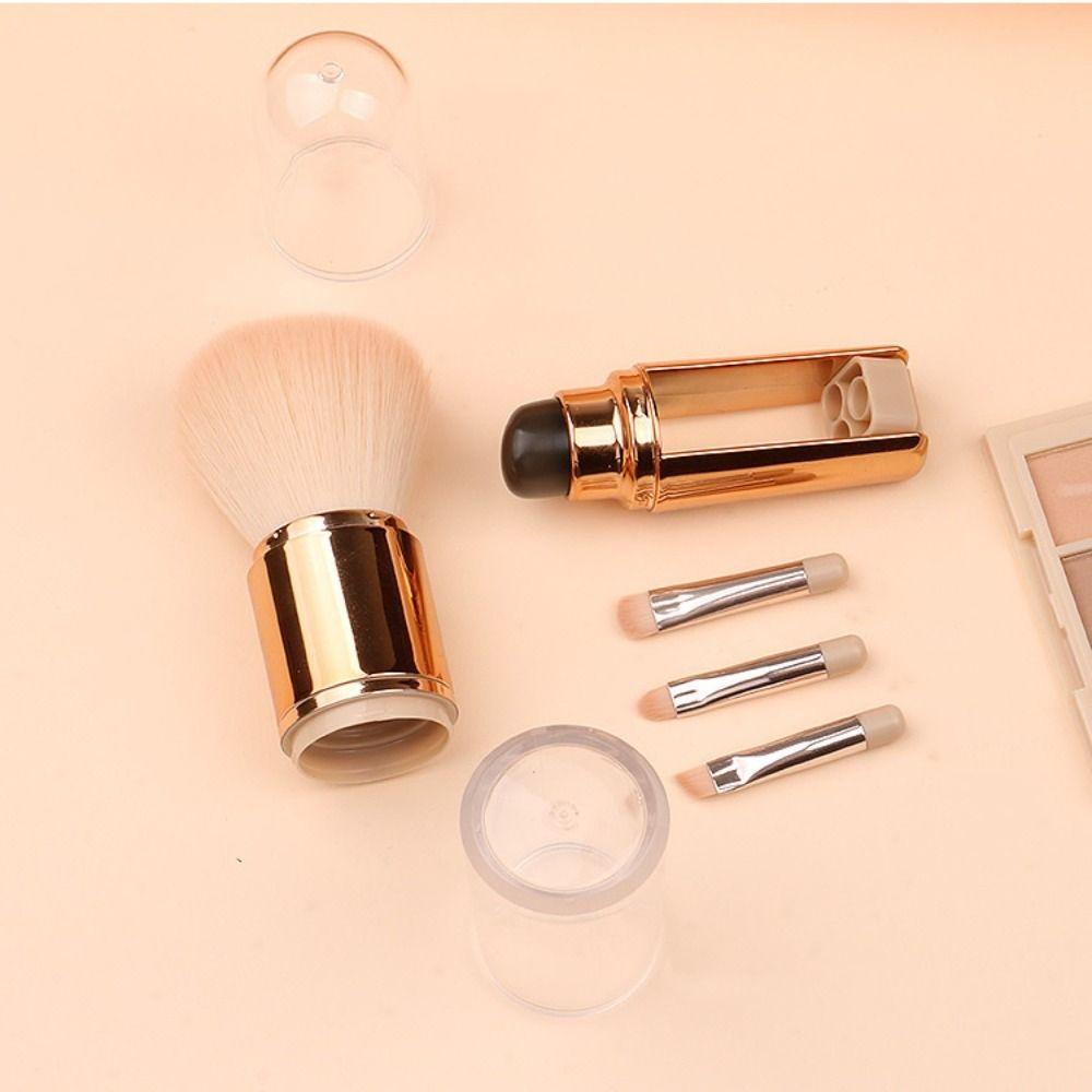 Soft Makeup Brush Set Eye Shadow Brush Concealer Brush Fashion 5 in 1 Makeup Brush Set  Journey