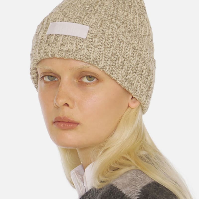 

UNDERCONTROL STUDIO FLOW BEANIE / CROSS WAVE wool / GREY FREE