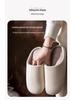 Autumn Cotton Slippers for Men and Women - Soft, Silent, Non-Slip Indoor Shoes for Couples