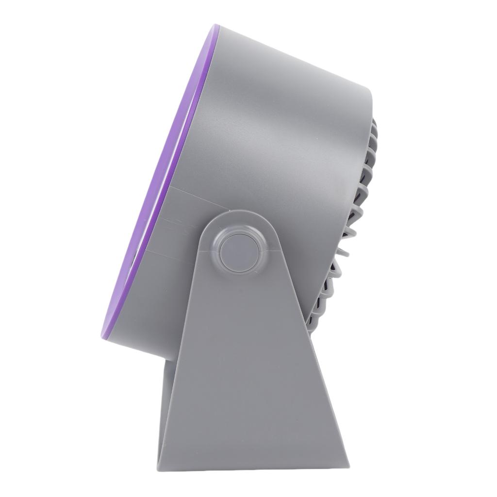 Desk Turbo Fan 2400mAh Rechargeable 100 Speeds Portable Air Circulator Fan Digital Display Wall