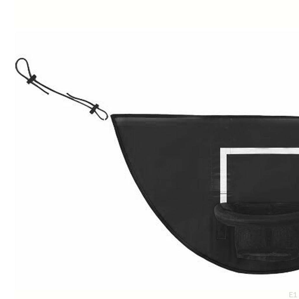 Basketball Hoop for Trampoline Rack Sturdy Dunking Sports Toys Breakaway Rim
