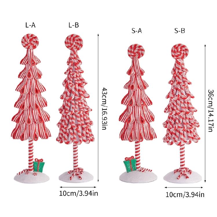 Lebhafter Zucker Weihnachtsbaumschmuck Langlebiger PVC-Schmuck für Feiertagsfeier Heim Büro Dekoration
