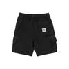 Carhartt WIP Elmwood Short Reflective Patch Logo Multi-Pocket Adjustable Waist Functional Casual Shorts Men Shorts Black CHXSPI026131G-BKX