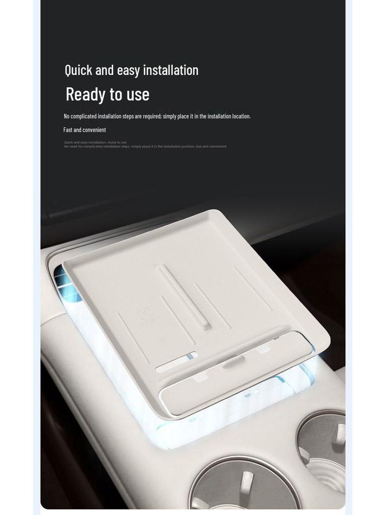Silikonpad für IM Motors LS6 Mittelkonsole Kabelloses Ladegerät - Innenraum-Upgrade-Schutz für 26 Modelle