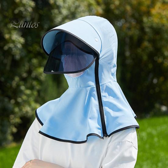 Women Outdoor Sun Hat Solid Color Baseball Cap Curved Brim UV Protection Modifying Hat Summer Accessory