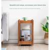 Small Table Side Table Living Room Sofa Side Cabinet Movable Coffee Table Bedside Side Cabinet Supporter Home Tea Simple
