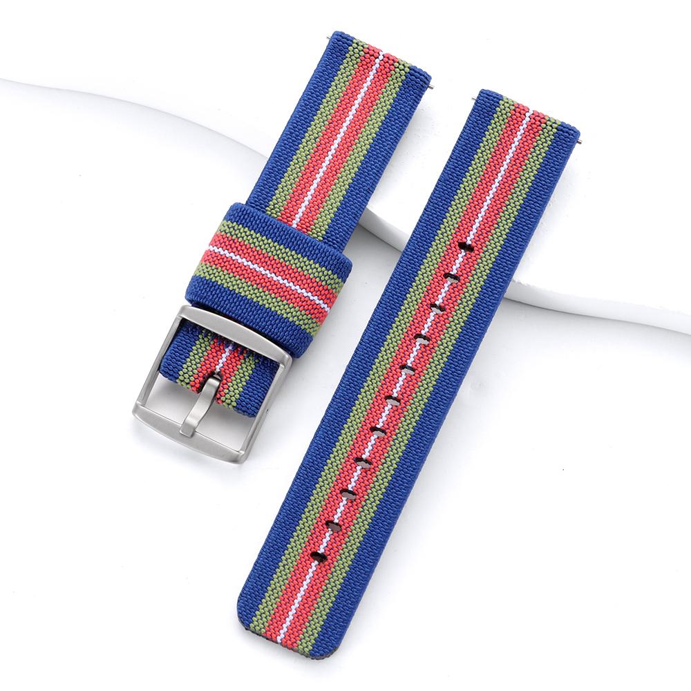 Quick Release Nylon Watch Strap 20mm Watchband for Omage Watch Canvas Sports Band for Men Women Wristband Woven Fabric Bracelet