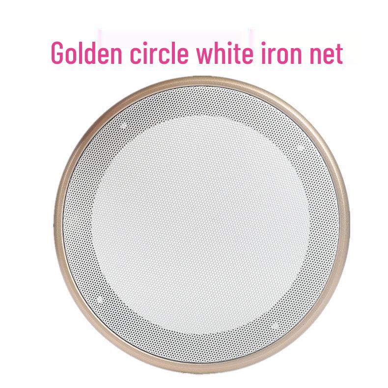 Audio Speaker Horn Decorative Grille: 4-8 Inch Plastic Ceiling Net Cover
