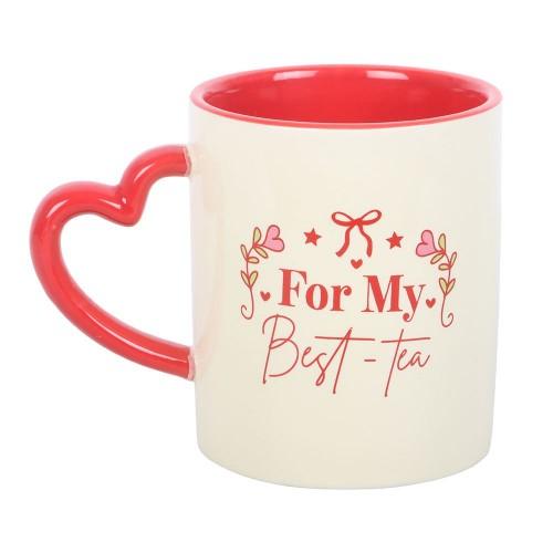 Something Different For My Best-Tea Heart 350ml Mug
