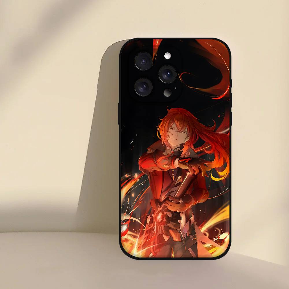 

Diluc Phone Case For IPhone 17/16/15/13/14 Pro Max/ 11Plus/X/Xr/Xs Max/12mini iphone17ProMax