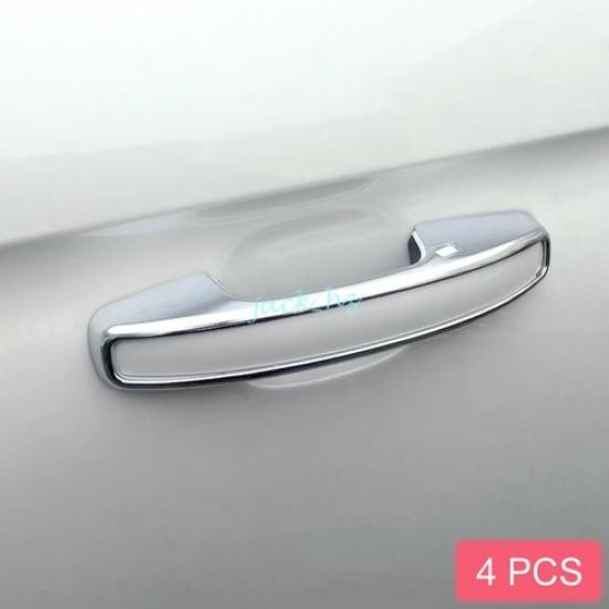 2018- Ford Expedition Chrome Keyless Door Handle Cover Trims For Ford Expedition | Silver | Polished Chrome | Adhesive | Self-Adhesive | China | 1