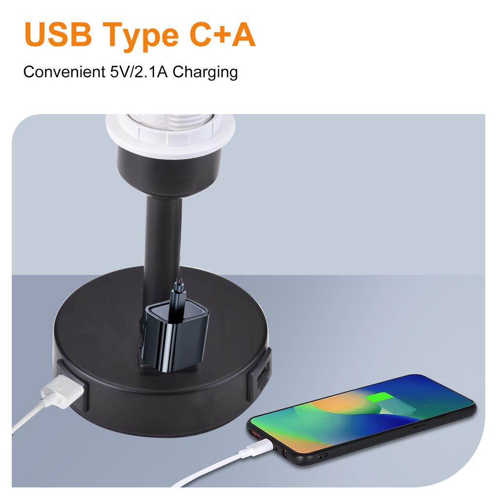 2PCS Table Lamp LED Desk Lamp with Touch Control Dimmable 3  S of Brightness Adjustment Bedside Lamp Reading Lamp for Living Room Bedroom Restaura