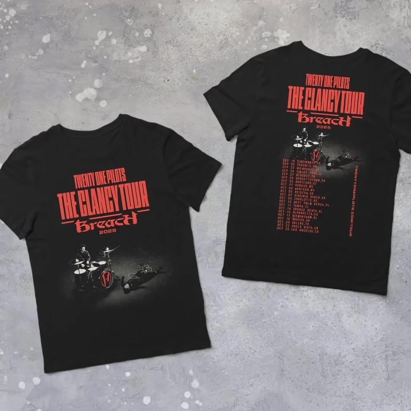 Twenty One Pilots THE CLANCY TOUR Breach 2 Side 2025 T-Shirt M