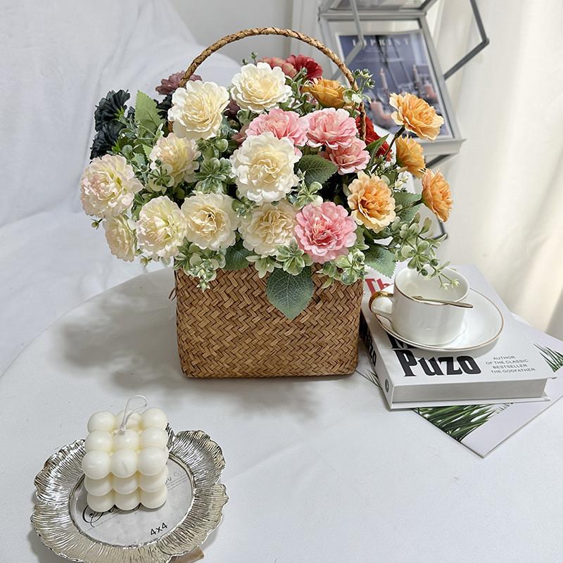 Flower Artificial Peony Wedding Hotel Restaurant Decoration Ornament Desktop