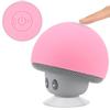 Mini Bluetooth Wireless Portable Mushroom Speaker Subwoofer With Suction Cup Function(Pink)