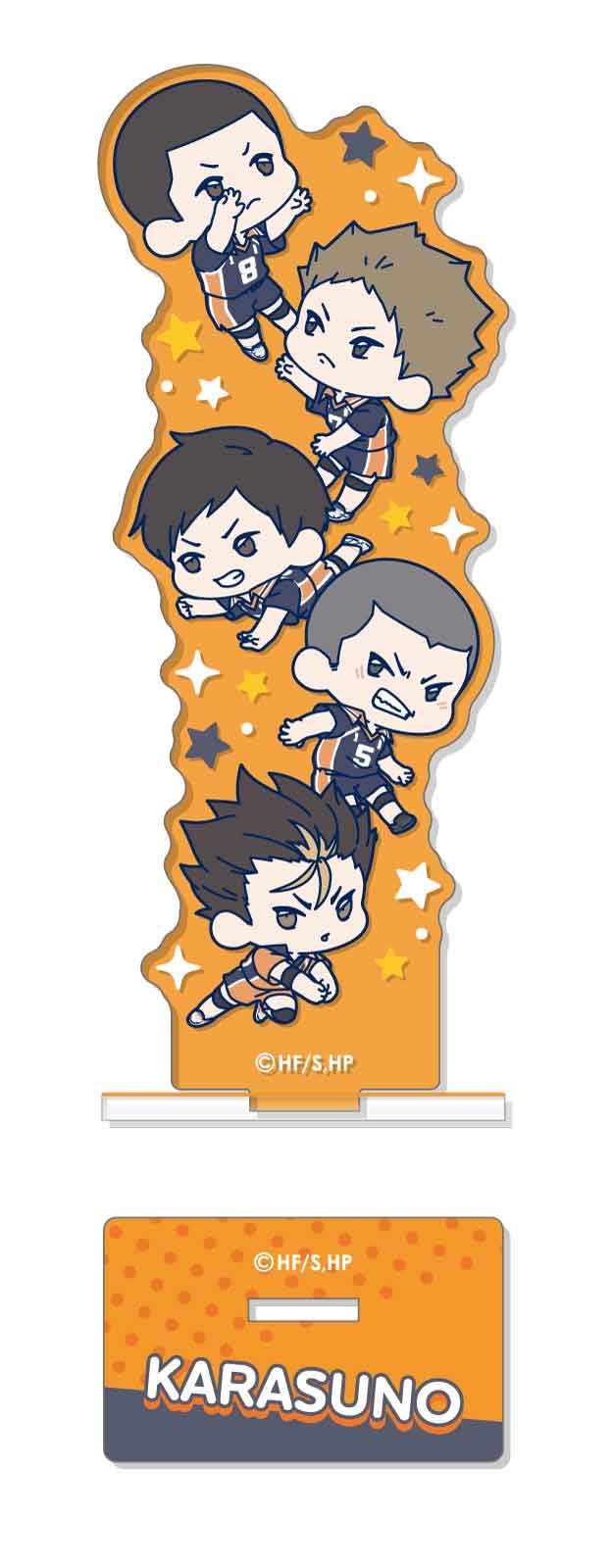 

Акриловая подставка Karasuno B Haikyu!! Вачатто! Том 1 2.