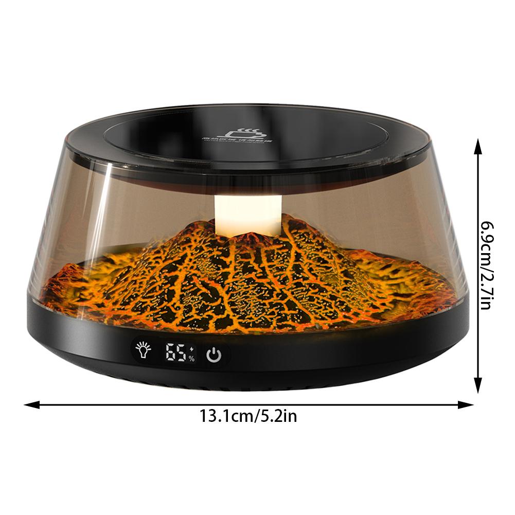 Vulkanisk Lava Koppvarmer Konstant Temperatur Varmepute For Hjem/Kontor