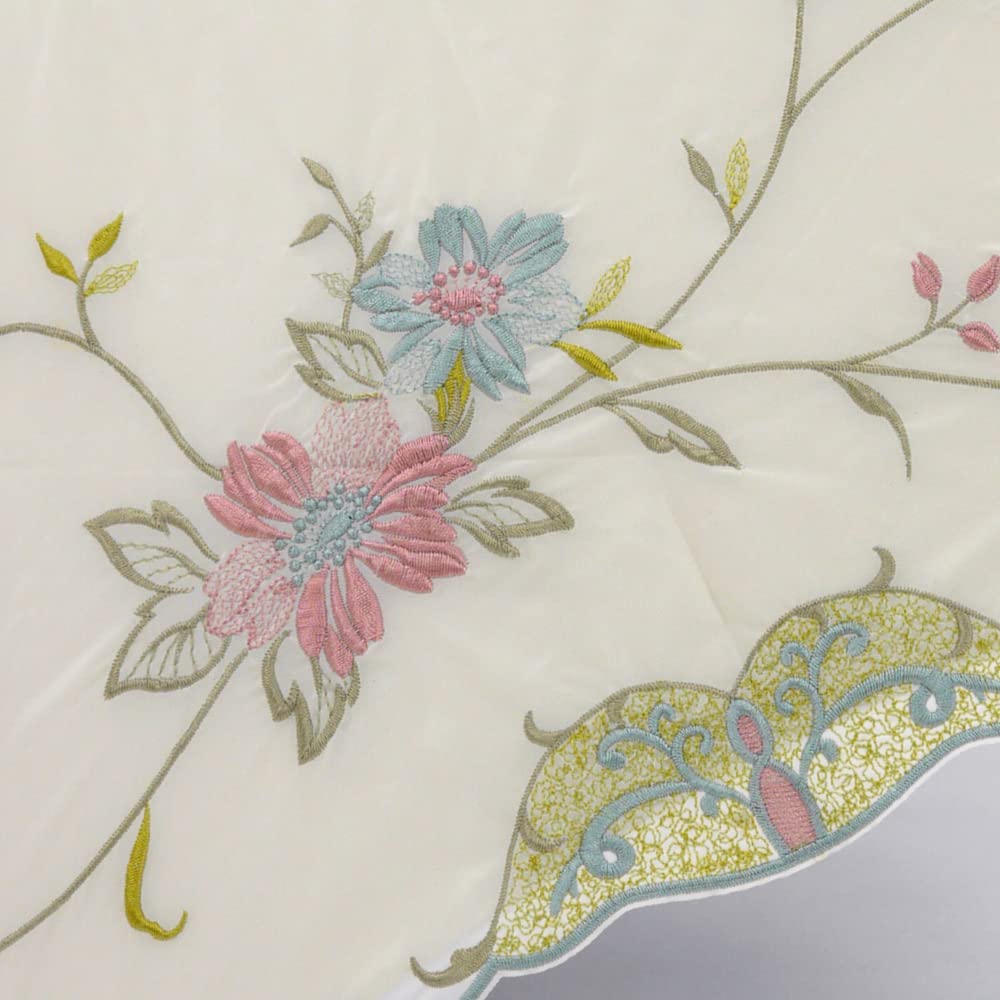 Folding Light UV for Both Sunny and Rainy Floral and Bird Embroidery X [Chinoiserie Modern] Parasol, First-class Blocking, Protection, Days,