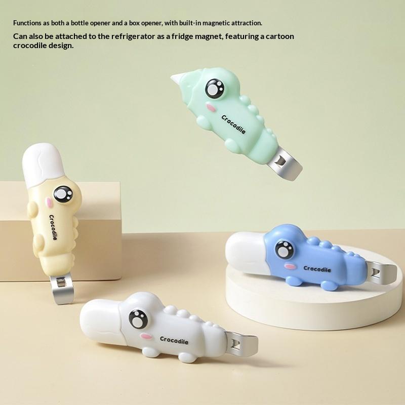 Mini Crocodile Vial Opener Pocket Bottle Opener Vials Openers Oral Liquid Cap Lifter Clinic Hospital Medicine Bottle Opener