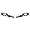 NEW-1Pair Car Front Bumper Fog Light Cover Bezel For BMW 3-Series E46 323Ci 2000-2003 51118204358 51118204357