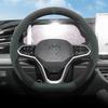 For Volkswagen VW Golf 7 Mk7 Touran Up New Polo Jetta Passat B8 Tiguan Suede Car Steering Wheel Cover 38M Ultra‑Thin Accessories