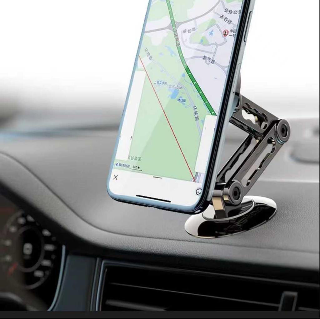 720 Rotate Metal Magnetic Car Phone Holder Foldable Magsafe Phone Stand Air Vent Magnet Mount GPS Support For All Phones