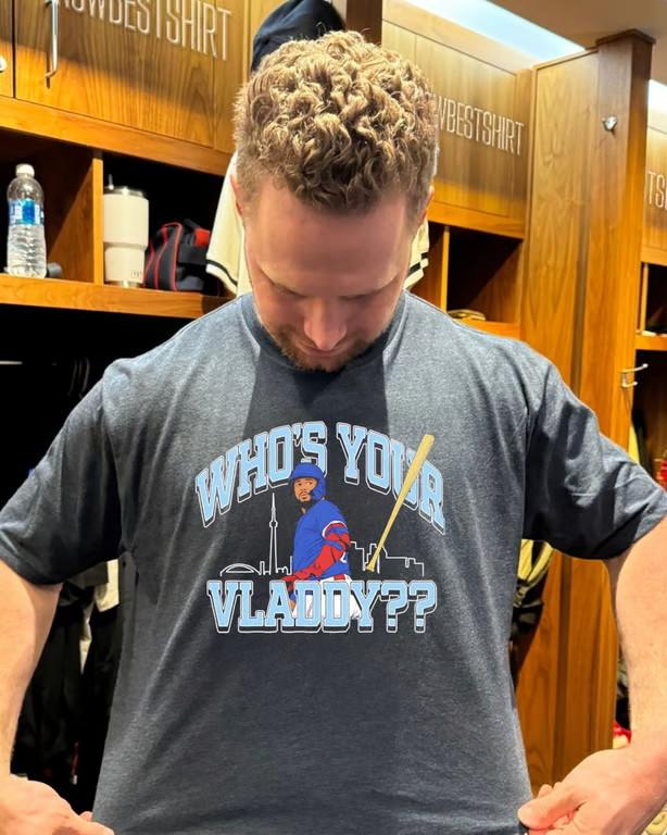 Кто ваш Владди Бейсбол Городской пейзаж Футболка Унисекс XXL