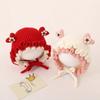 Coldproof Pullover Cap Windproof Beanie Hat New Plush Knitted Cap  Outdoor Sports