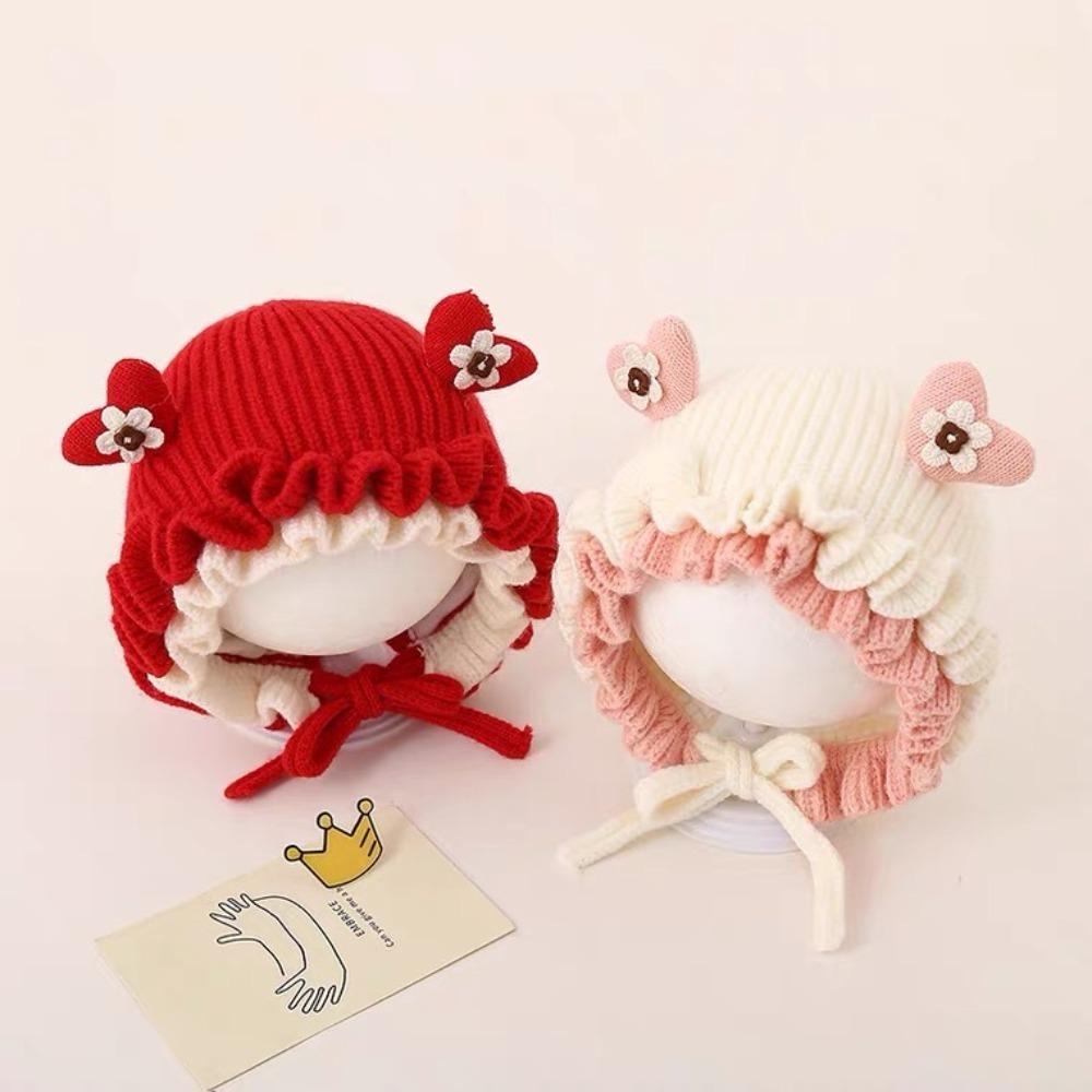 Coldproof Pullover Cap Windproof Beanie Hat New Plush Knitted Cap  Outdoor Sports