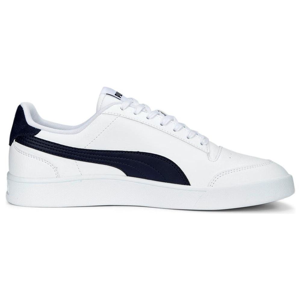 Puma Shuffle Unisex Versatile Low-Top Sneakers Unisex sneakers White Blue Black 309668-24