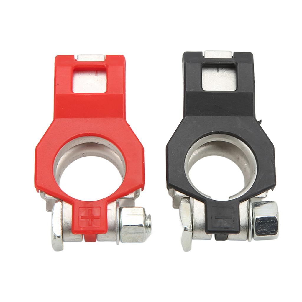 2pcs Positive Negative Battery Terminal Set 243407F000 243407F001 Car Cable Connector Clamp Replacement for INFINITI 243407F001