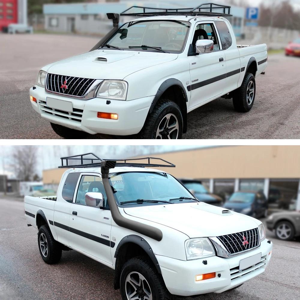 Air Ram Intake Snorkel Kit for Mitsubishi Triton MK Series L200 1996 1997 1998 1999 2000 2001 2002 2003 2004 2005 Matte Black