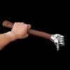 Thumb Hammer Decorative Hammer Stainless Steel Solid Head Wooden Handle Collectible Art for Gardening Camping